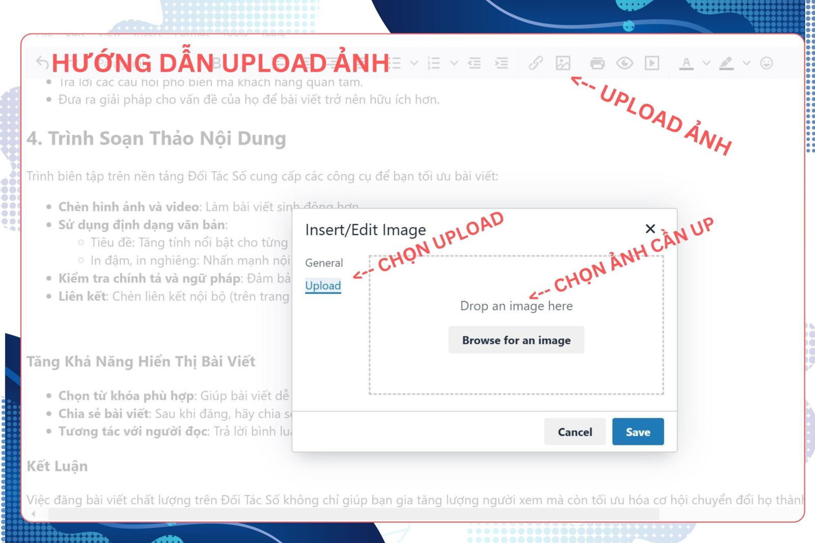 Hướng dẫn upload ảnh